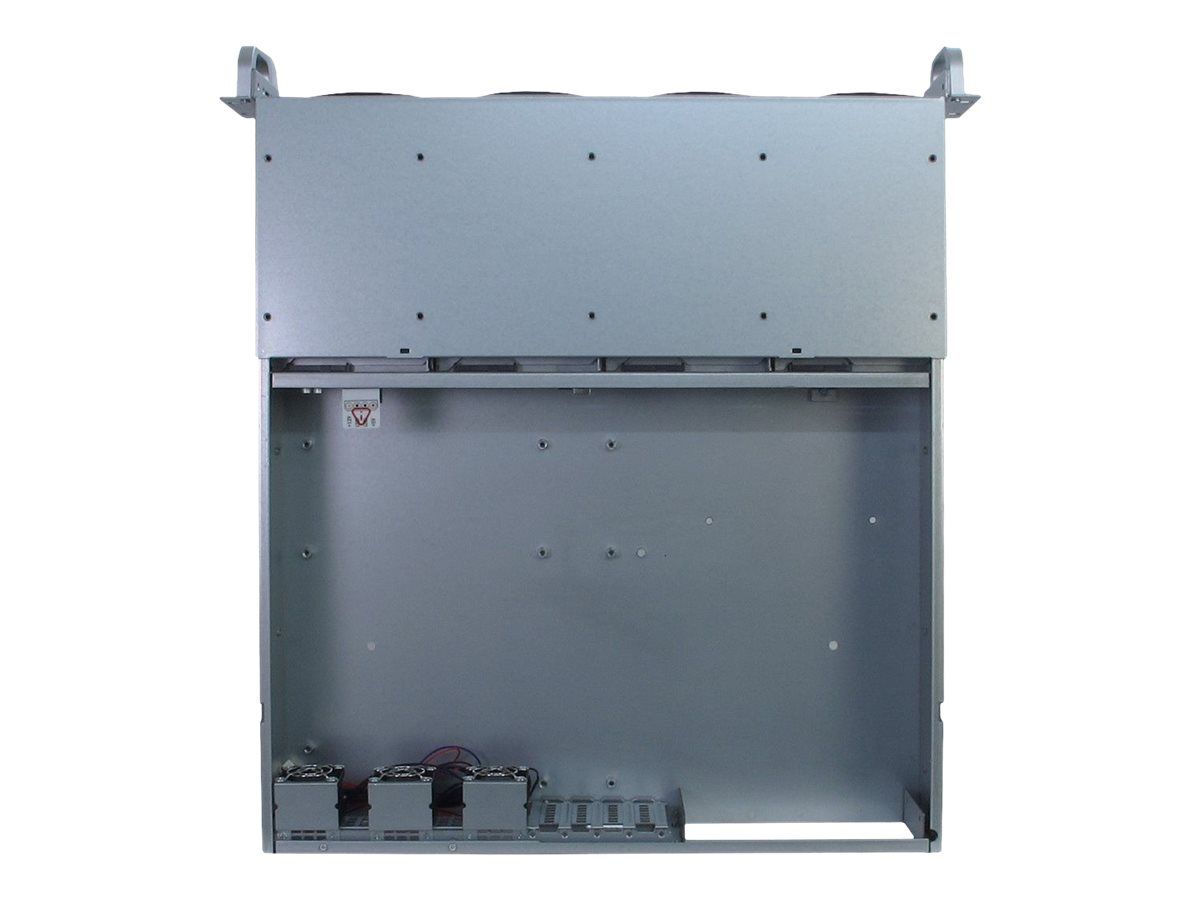 Inter-Tech IPC 2U-2404L - Rack-Montage - 2U - micro ATX - SATA/SAS - Hot-Swap - keine Spannungsversorgung (ATX / PS/2)