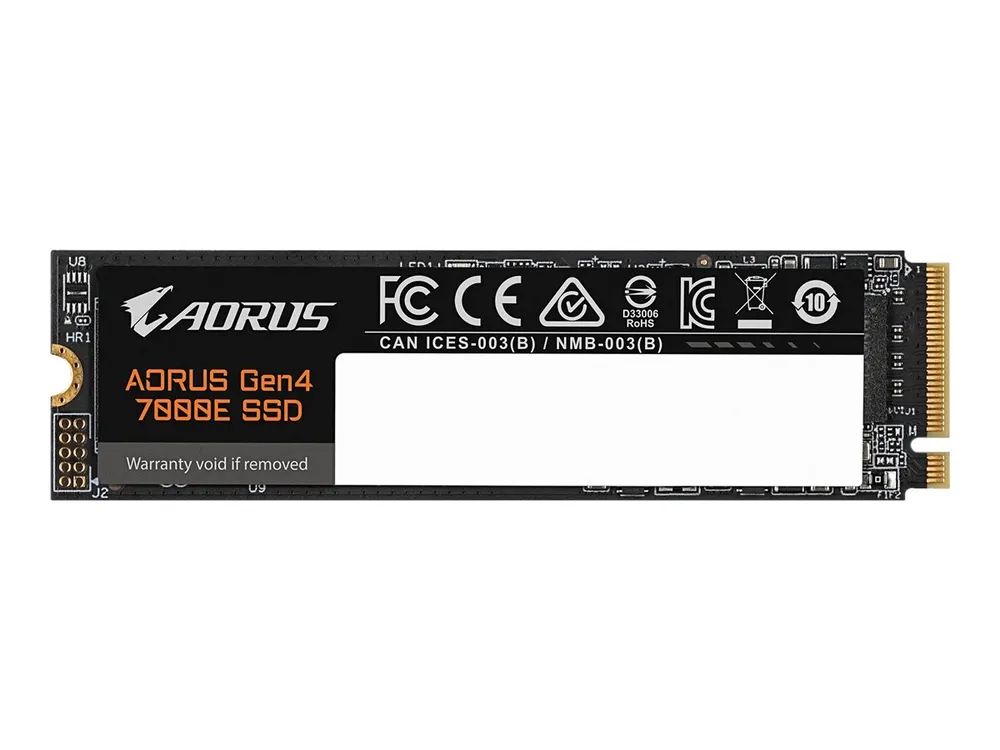 Gigabyte AORUS Gen4 7000E - SSD - 1 TB - intern - M.2 2280 - PCIe 4.0 x4 (NVMe)