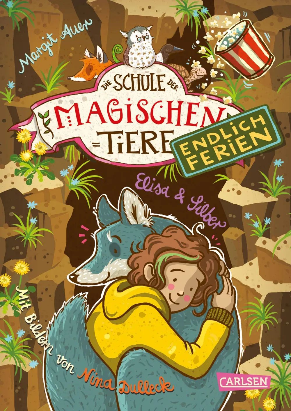 Carlsen Verlag GmbH Schule mag. Tiere 9 Ferien-Elisa&Silber