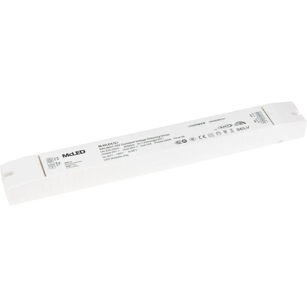 MCLED LED-Netzgerät DALI, dimmbar, 24 V/DC, Leistung 240 W