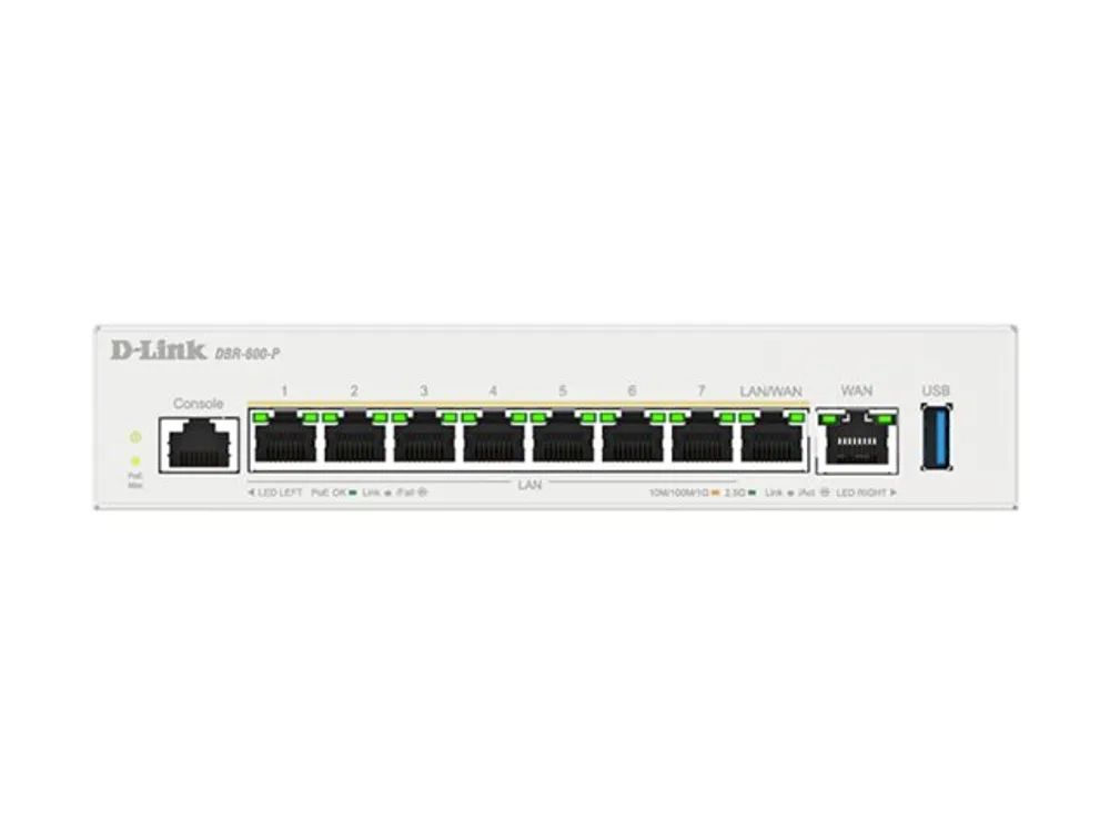 D-Link DBR-600-P - Wireless Router 8-Port-Switch