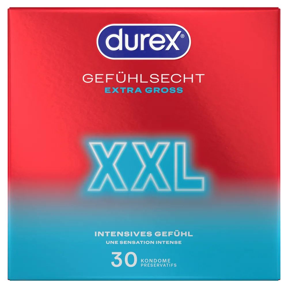 Durex Extra Gefühlsecht XXL 30er