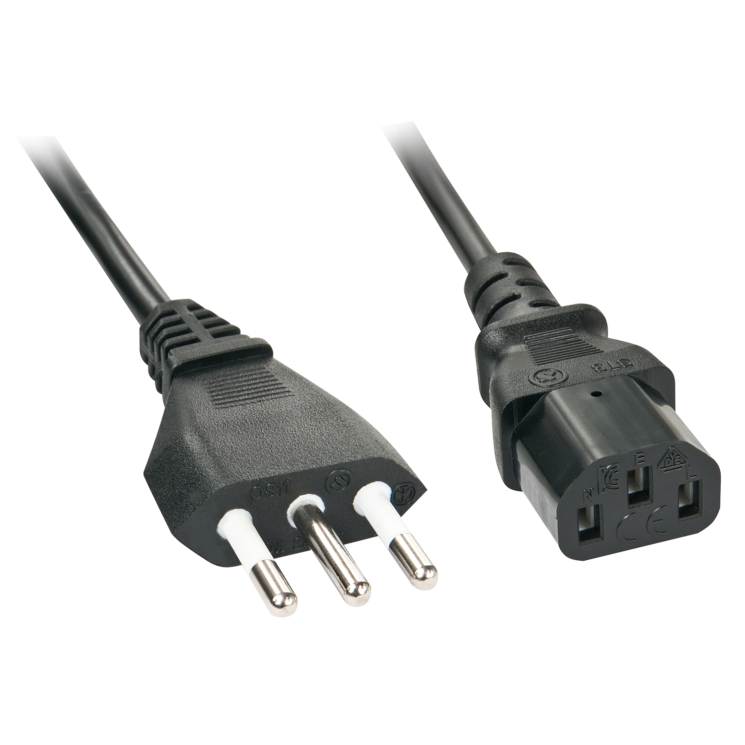 Lindy Stromkabel - CEI 23-50 (M) zu power IEC 60320 C13