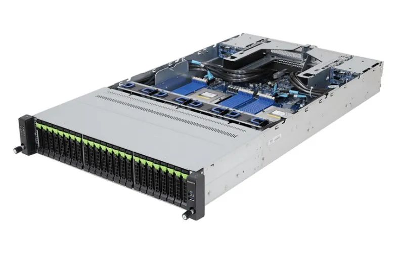 Gigabyte Barebone R283-Z96-AAE1 Rev. 1.x Rack Server Dual Sockel SP5 - - AMD - Server-Barebone - AMD EPYC