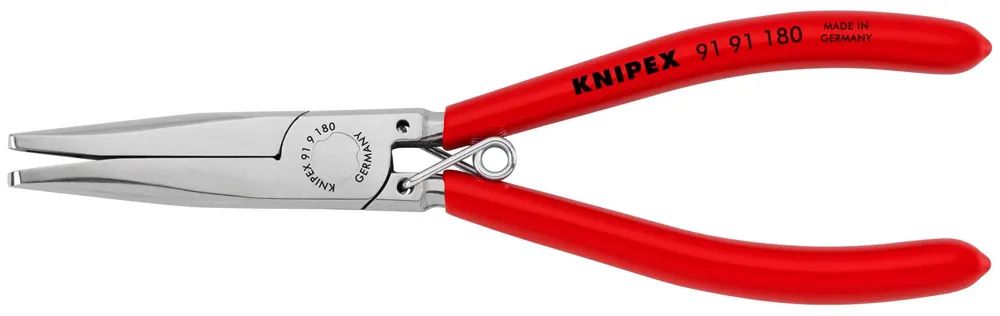 KNIPEX 91 91 180 Polsterklammerzange mit Kunststoff überzogen spiegelpoliert 180 mm