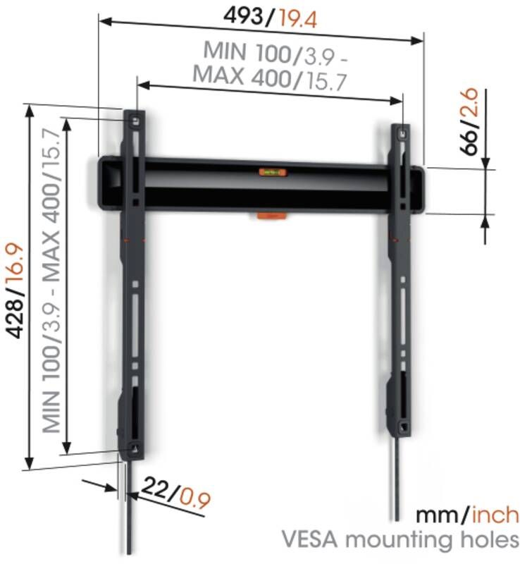 Vogel`s Wandhalterung TVM 3405B