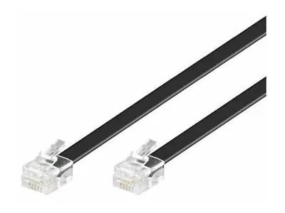 MicroConnect Modular Straight - Telefonkabel - RJ-12 (M)