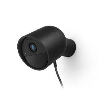 Philips Hue Überwachungskamera "Secure", 2K, kabelgebunden, schwarz