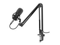 natec Radium 300 XLR Mikrofon Kabling -38dB Kardioide Sort