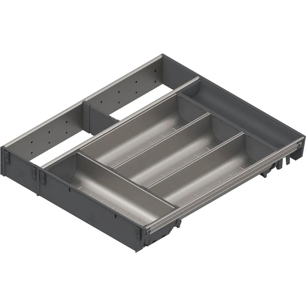 BLUM ORGA-LINE Einzel-Set KB 500/NL 450 mm Edelstahl/Kunststoff