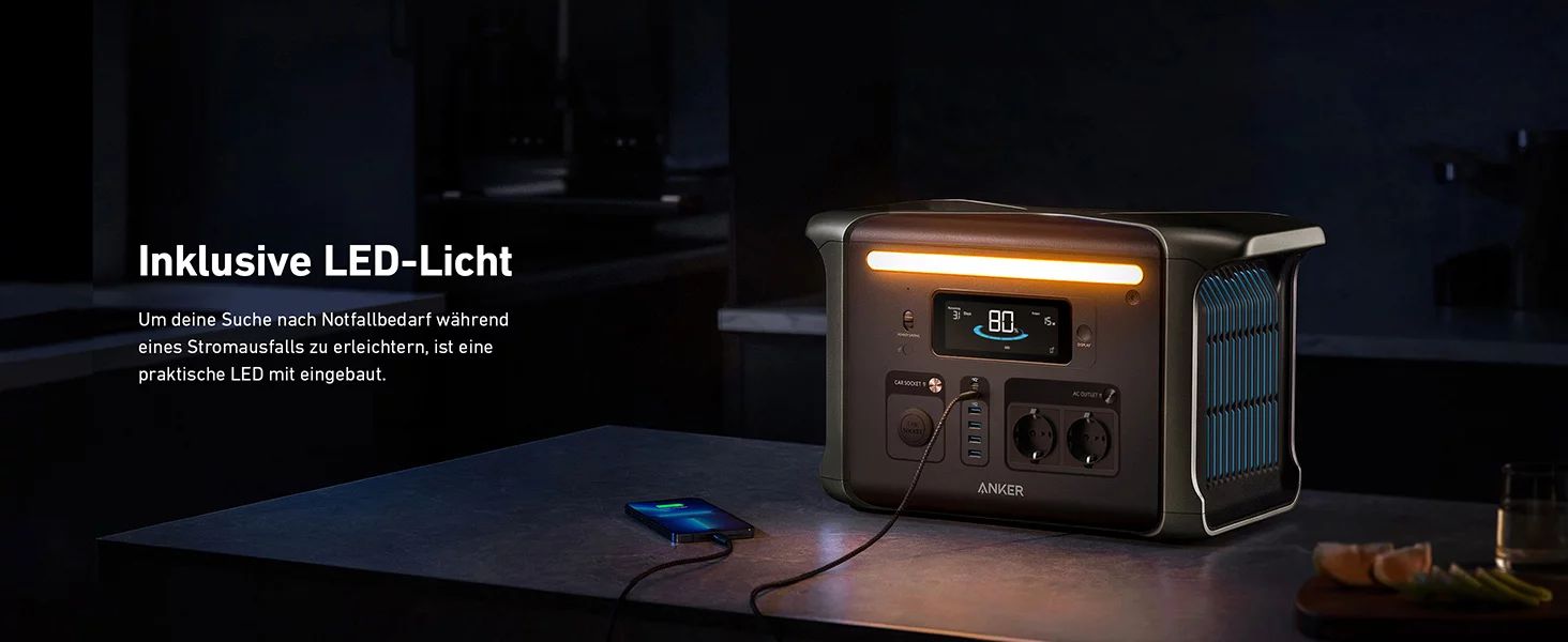 Anker Innovations Anker SOLIX F1500 - Tragbares kraftwerk - Wechselstrom 230 V