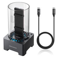 GrauGear Docking Station USB 4.0 f. M.2 PCIe Gen4x4 NVMe SSD