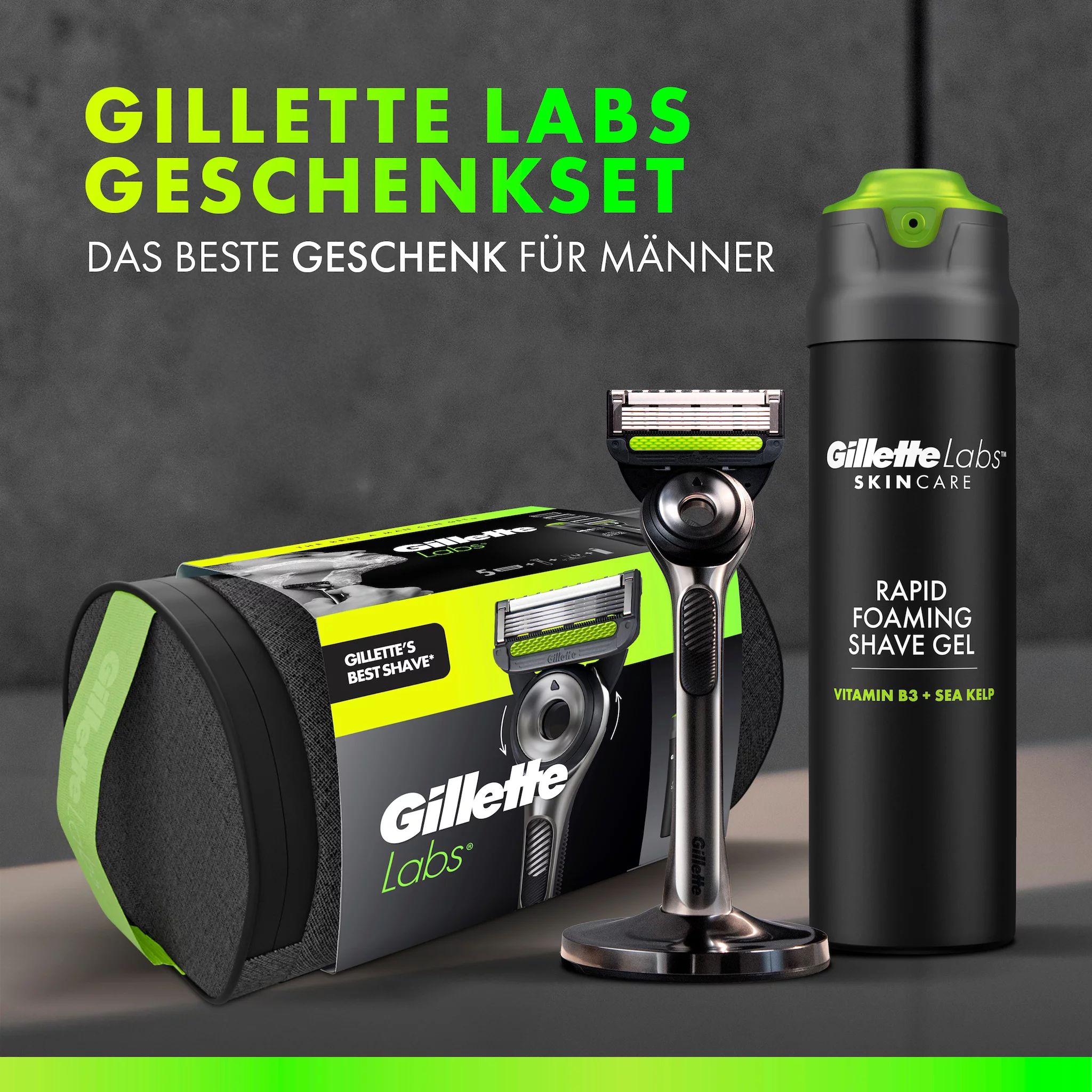 Gillette Labs Premium Geschenkset "UEFA Champions League"