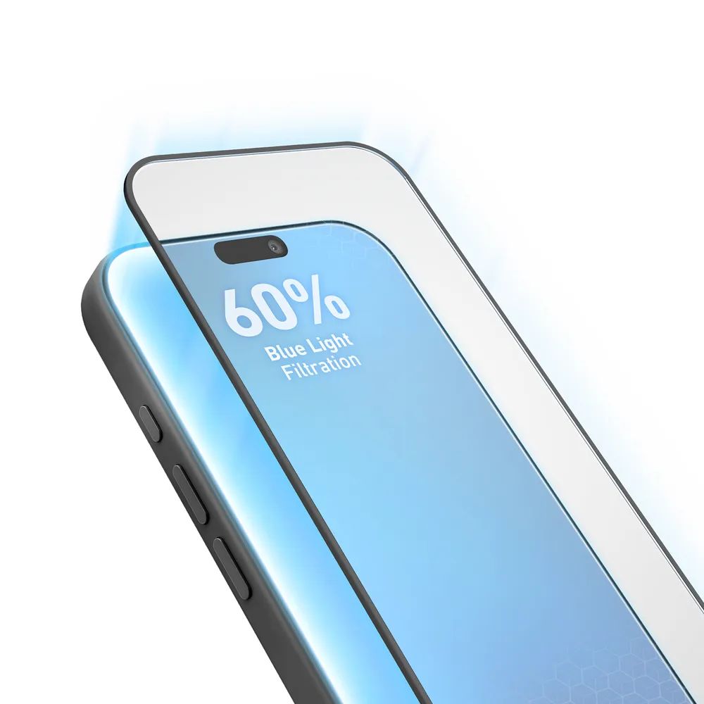 SBS Displayschutzglas Eyesafe Fullscreen für iPhone 18 PRO, 2,5D