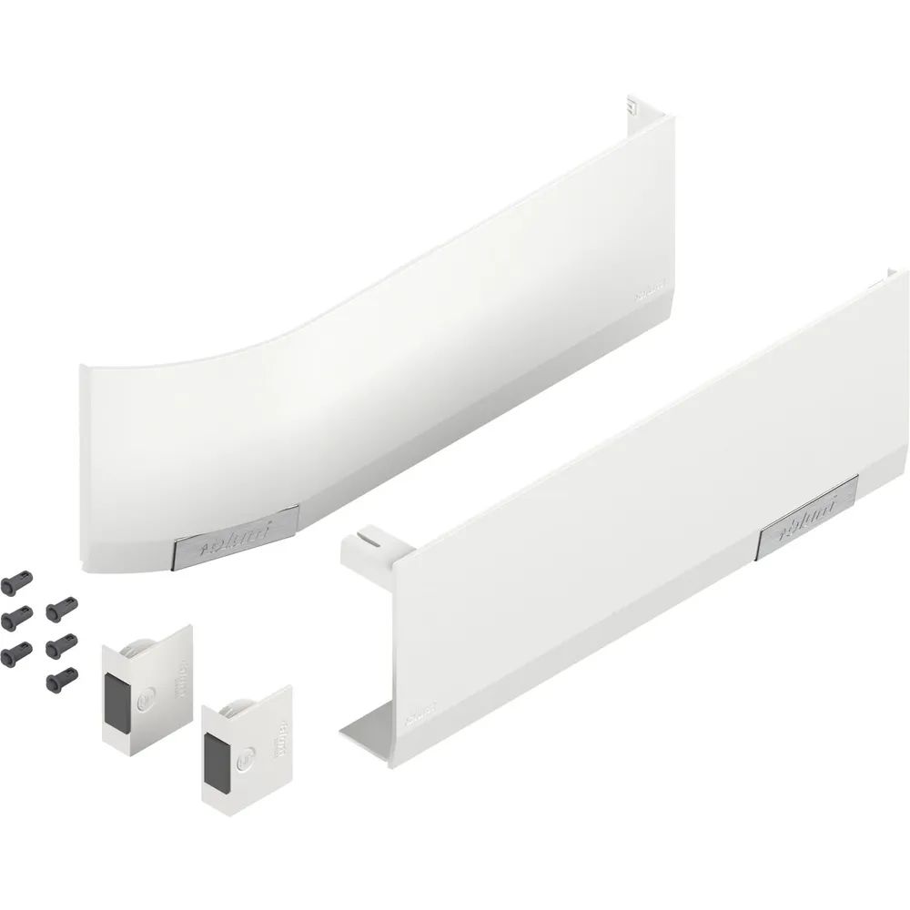 BLUM AVENTOS HF/HS/HL TOP Abdeckkappen-Set für SERVO-DRIVE,Kunststoff seidenweiß