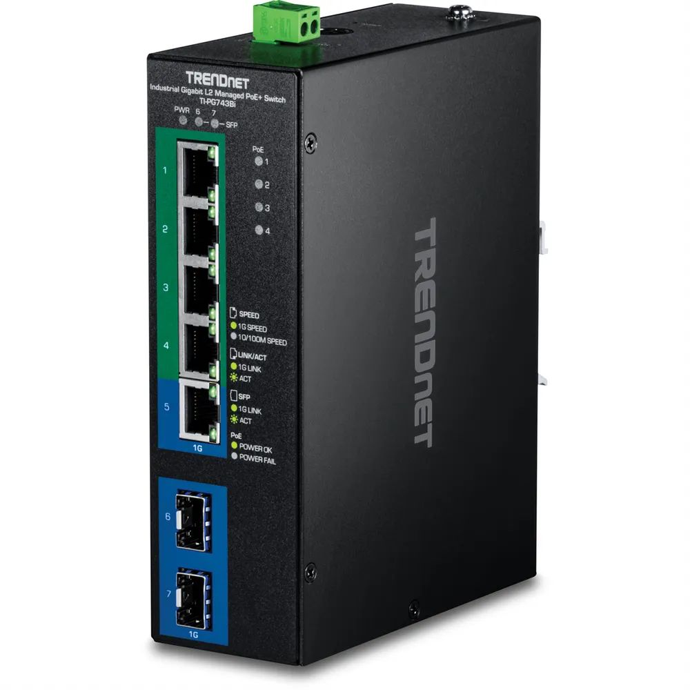 TRENDnet Industrial L2 - Switch - Switch - 1 Gbps