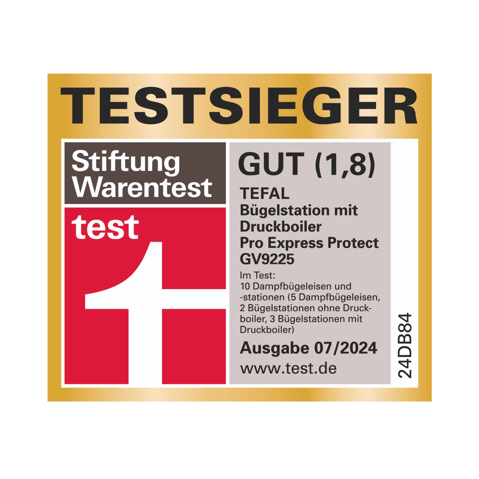 Tefal GV9225 Dampfbügelstation Pro Express Protect - Blaugrau/Weiß