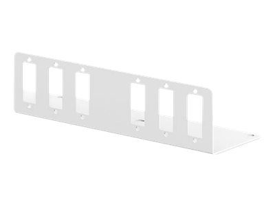 DIGITUS Adapterplatte für LWL Unibox zur Wandmontage, Kompakt