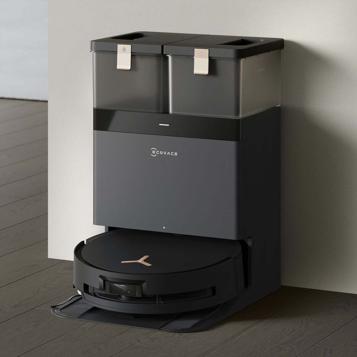 Ecovacs Saugroboter DEEBOT X8 PRO OMNI, schwarz