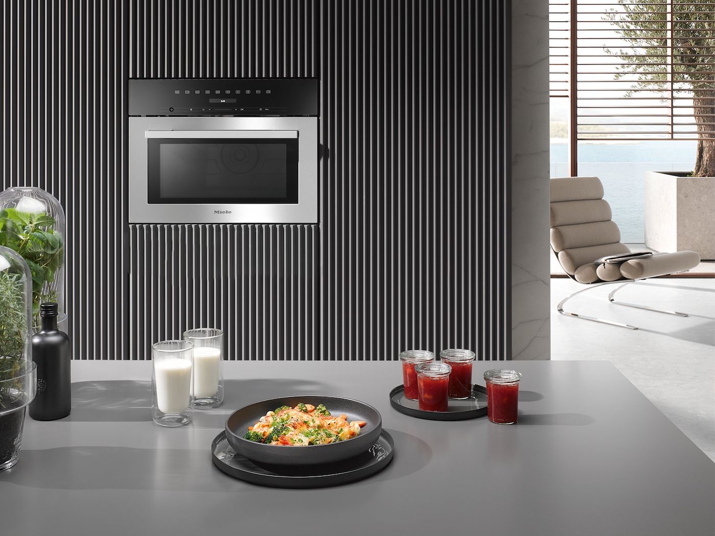 Miele Einbau-Mikrowellengerät M 7140 TC ED/CS