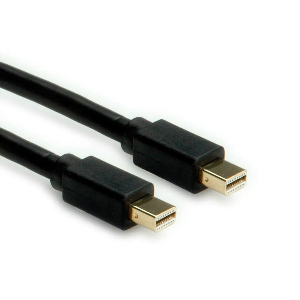 ROLINE Mini DisplayPort Kabel, v1.4, mDP - mDP, ST - ST, schwarz, 2 m