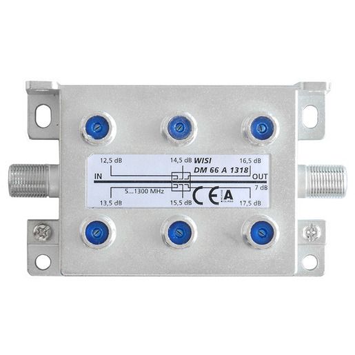WISI 6-FACH ABZWEIGER 12,5-17,5 dB / DM 66 A 1318 002772