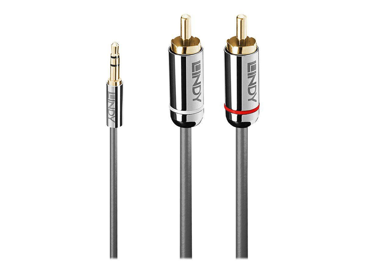 Lindy Cromo Line - Audiokabel - mini-phone stereo 3.5 mm männlich zu RCA männlich
