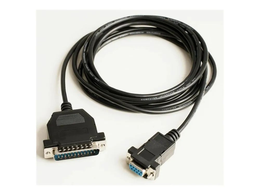 MicroConnect Serielles / paralleles Kabel - DB-9 (W) schwarz