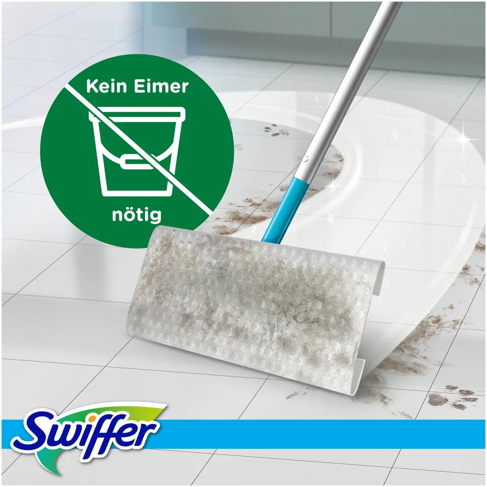 Swiffer Boden Wet Nachfüllerset (24 Tücher Citrus + 20 Tücher Morning Fresh) eCOM Komfort Pack
