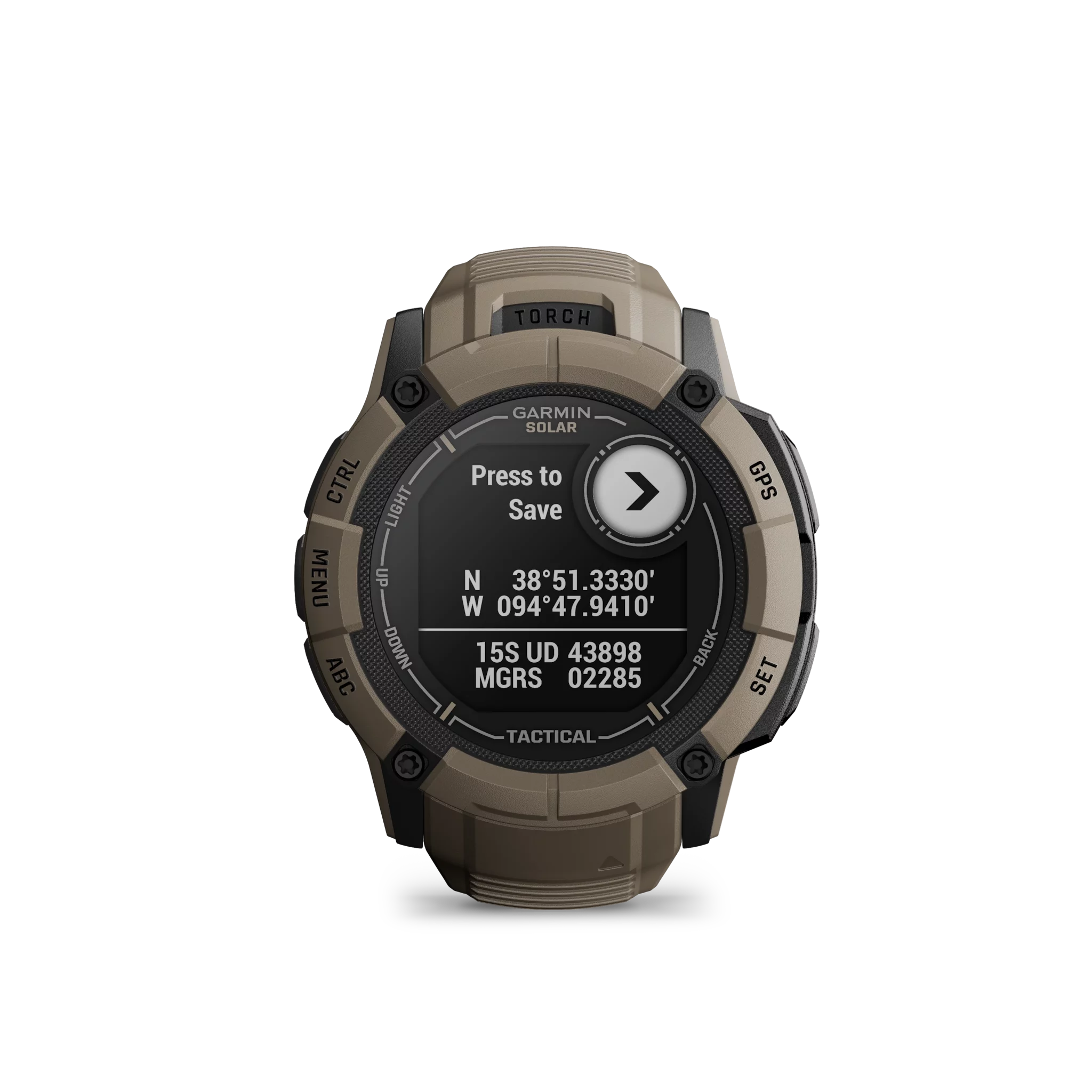 Garmin Instinct 2X Solar-Tactical Edition, Olivegrün