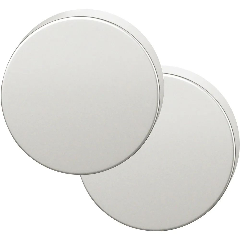 FSB Blindrosette rund 12 1735 00000 ASL, Aluminium silber eloxiert