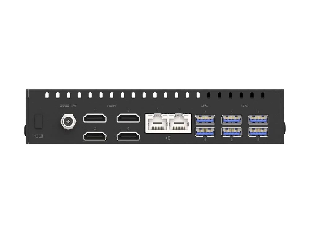 Lenovo ThinkEdge SE30n Gen 2 13LV - USFF - Core 5 120U / 1.4 GHz - vPro - RAM 16 GB - SSD 512 GB - NVMe, TCG Opal Encryption 2 - Intel Graphics - 1GbE, 2.5GbE, Wi-Fi 6E, Bluetooth 5.3 - WLAN: 802.11a/b/g/n/ac/ax (Wi-Fi 6E)