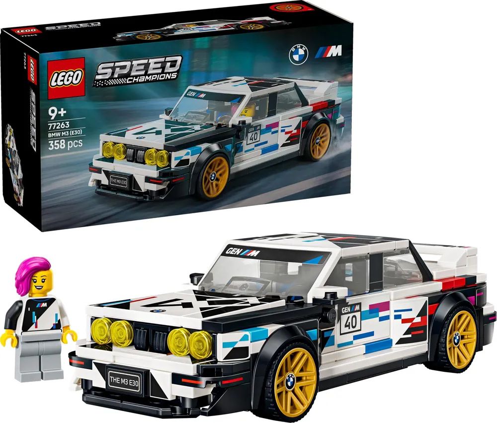 LEGO 77263 Speed Champions BMW M3 (E30)