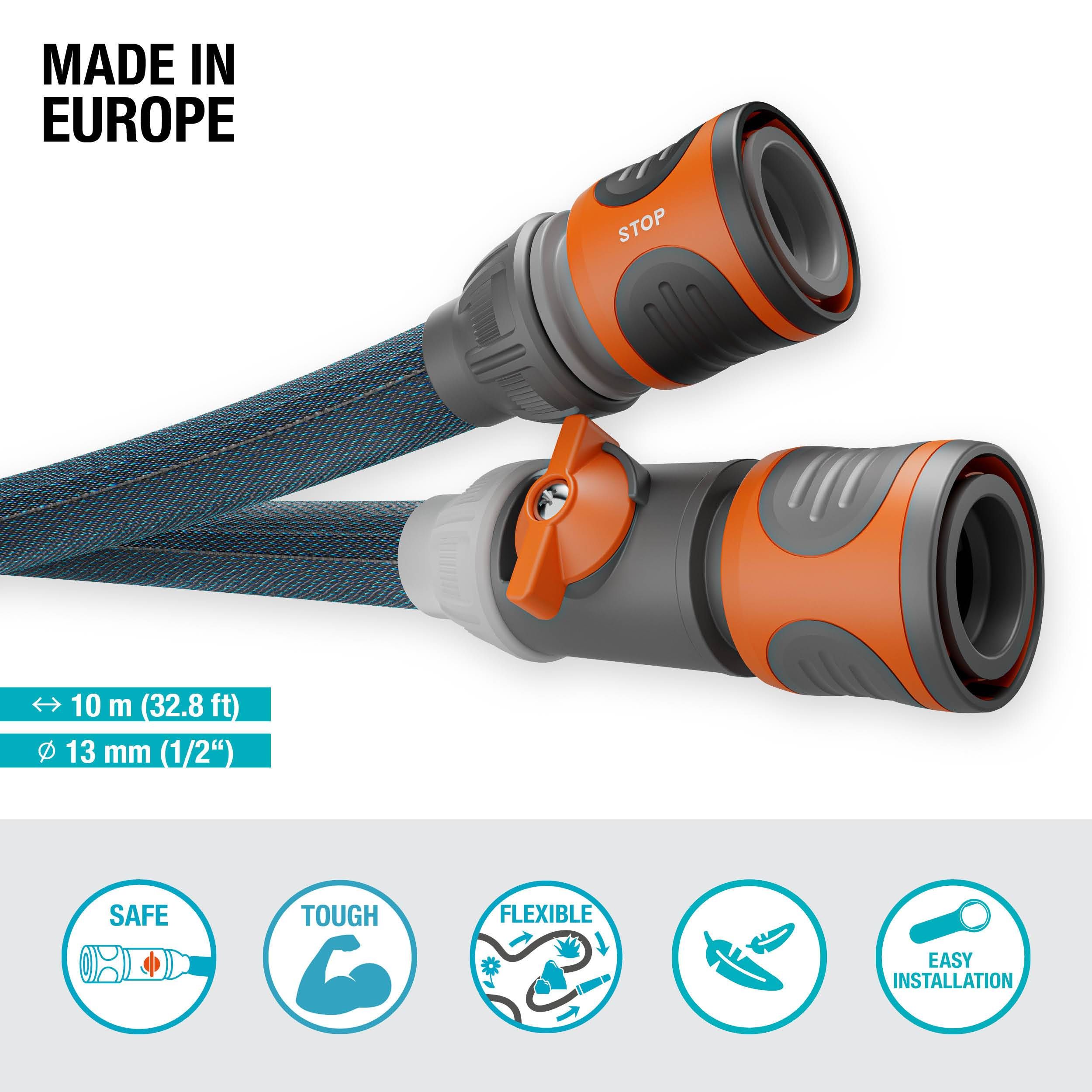 Gardena Liano™ Xtreme 1/2", 10 m Set + Indoor-Adapter