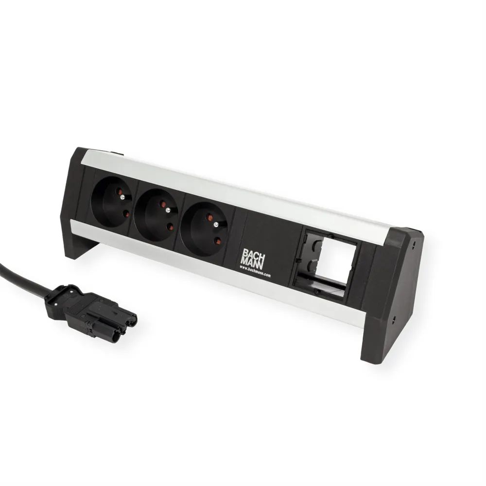 BACHMANN DESK 3xUTE 1xCM Strom 1,0m GST18