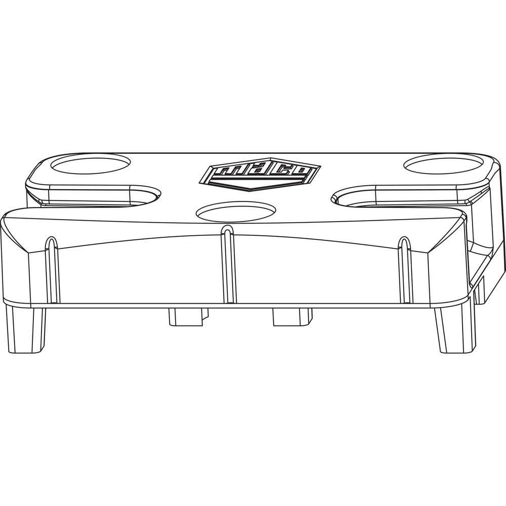 MACO Schließteil iS PVC 12/20- 9, ALIPLAST/RC SYSTEM/SEPALUMIC, silber (96144)