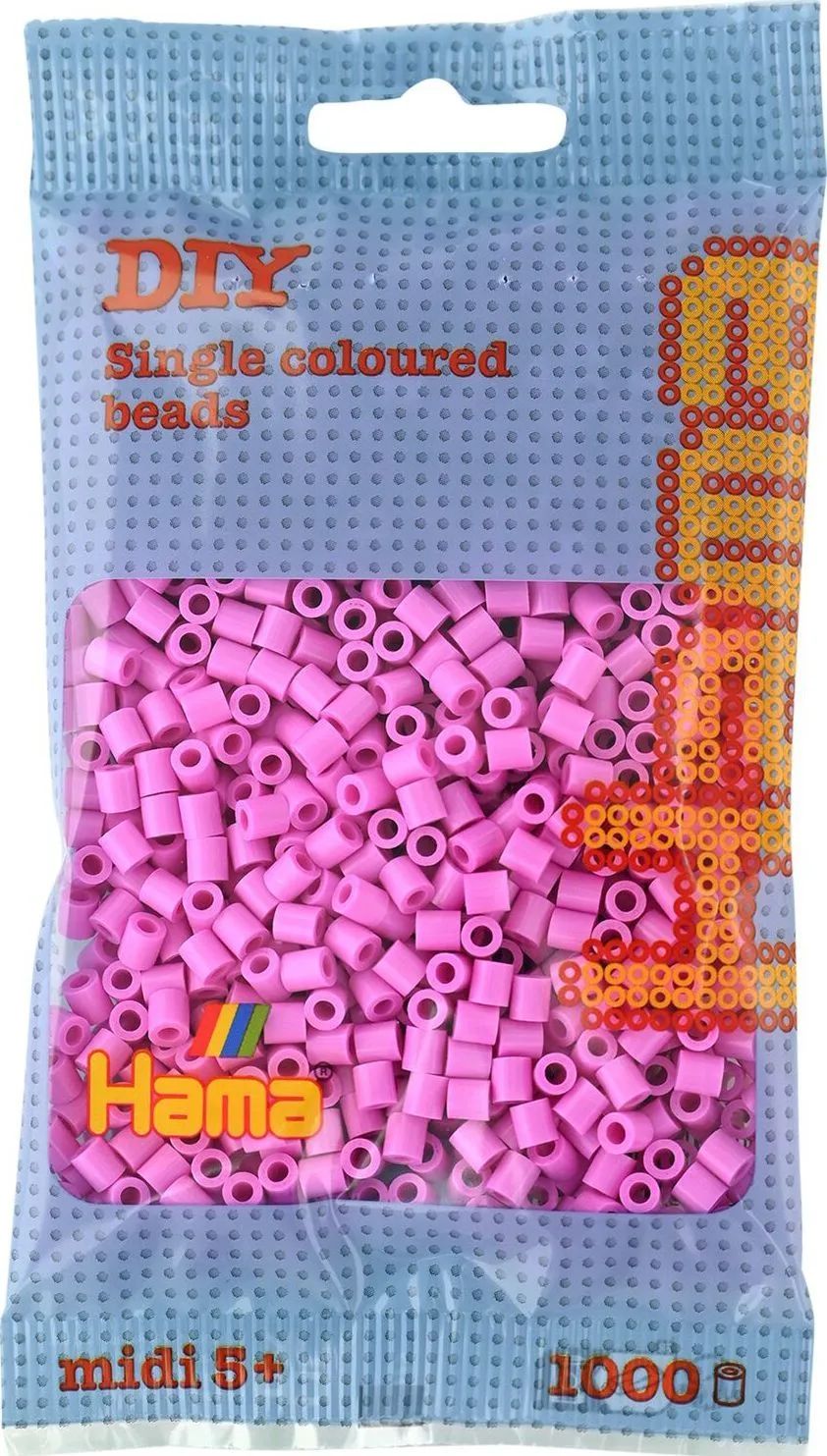 Malte Haaning Plastic A/S HAMA Perlen pastell pink 1.000 Stück