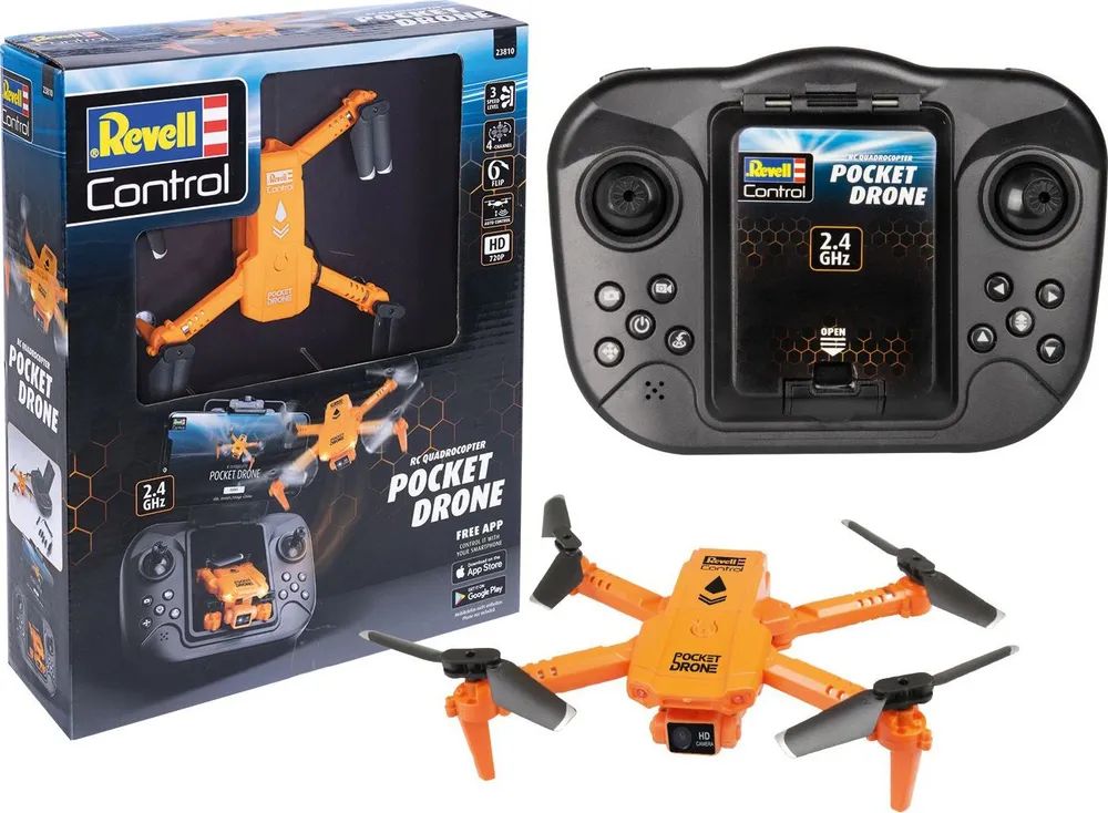 Revell RC Pocket Drone Quadrocopter orange