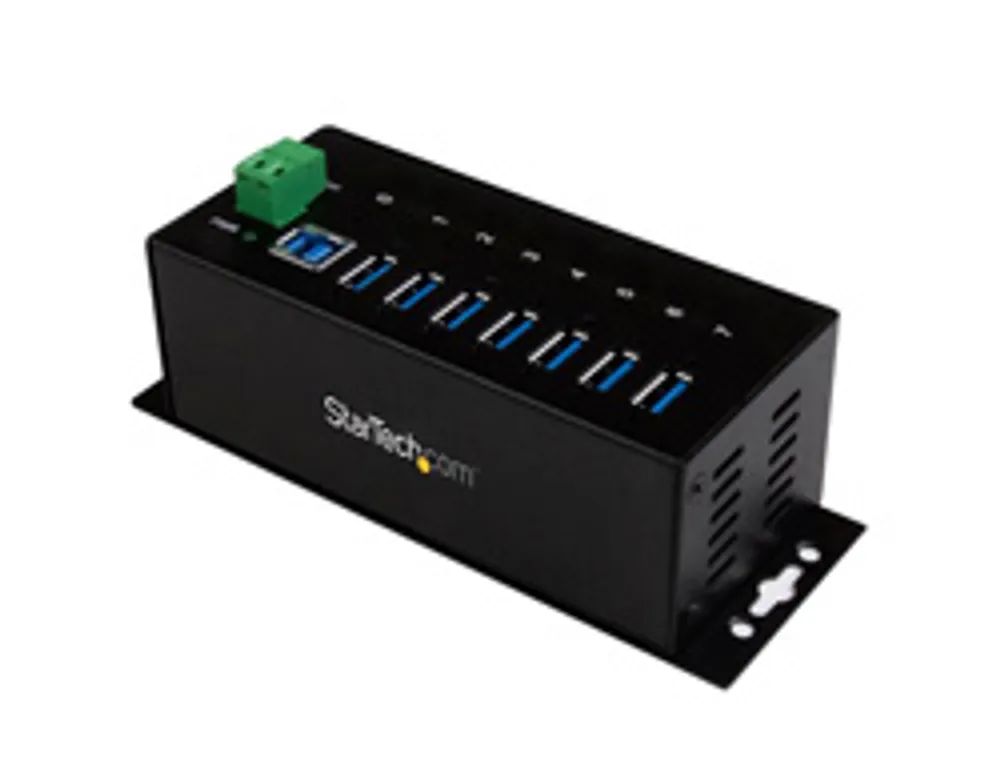 StarTech.com Industrieller 7 Port USB 3.0 Hub mit Überspannungsschutz