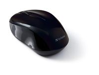 Verbatim Wireless Mouse GO NANO - Maus - optisch - kabellos - RF - kabelloser Empfänger (USB)