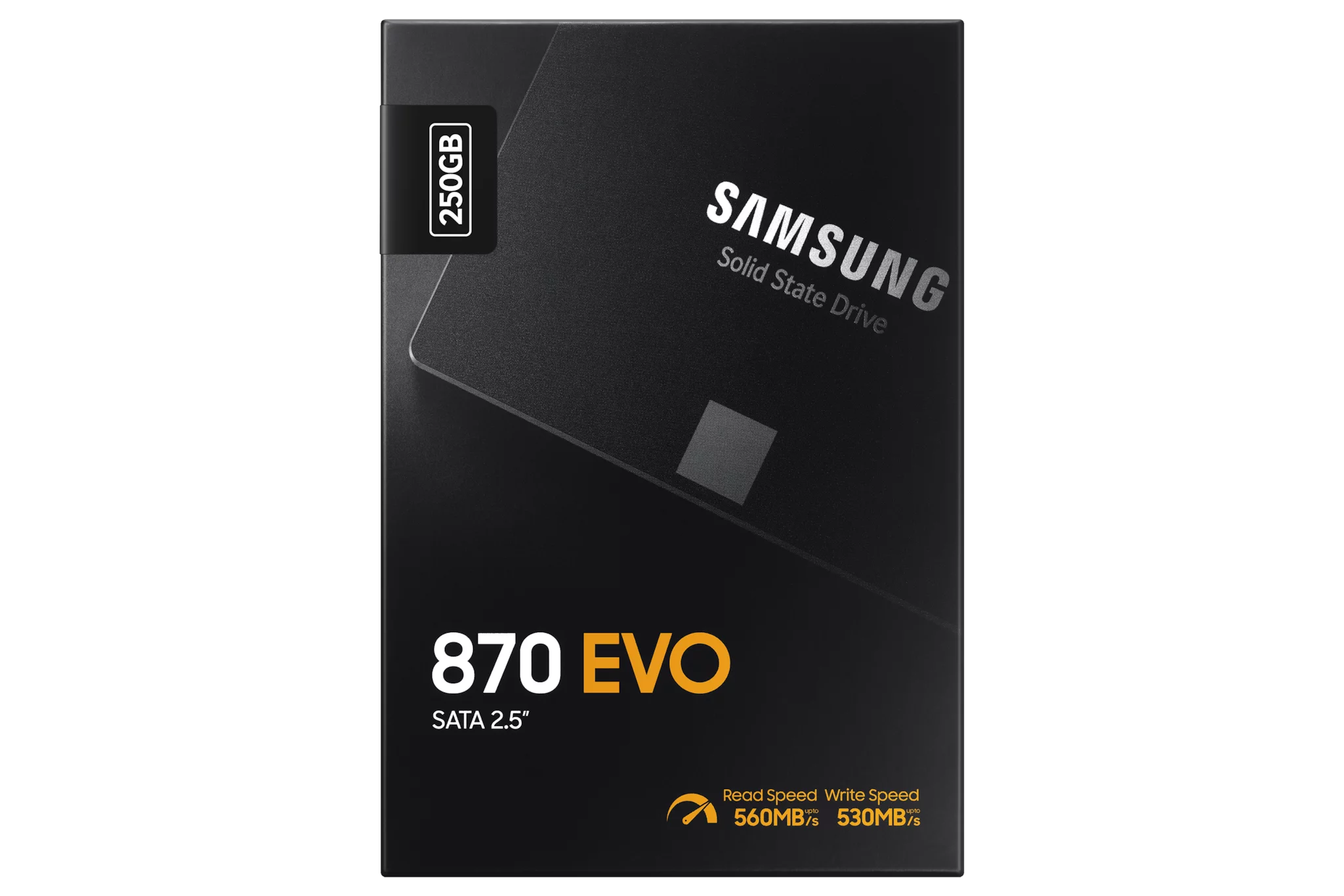 Samsung 870 EVO MZ-77E250B - SSD - verschlüsselt - 250 GB - intern - 2.5" (6.4 cm)