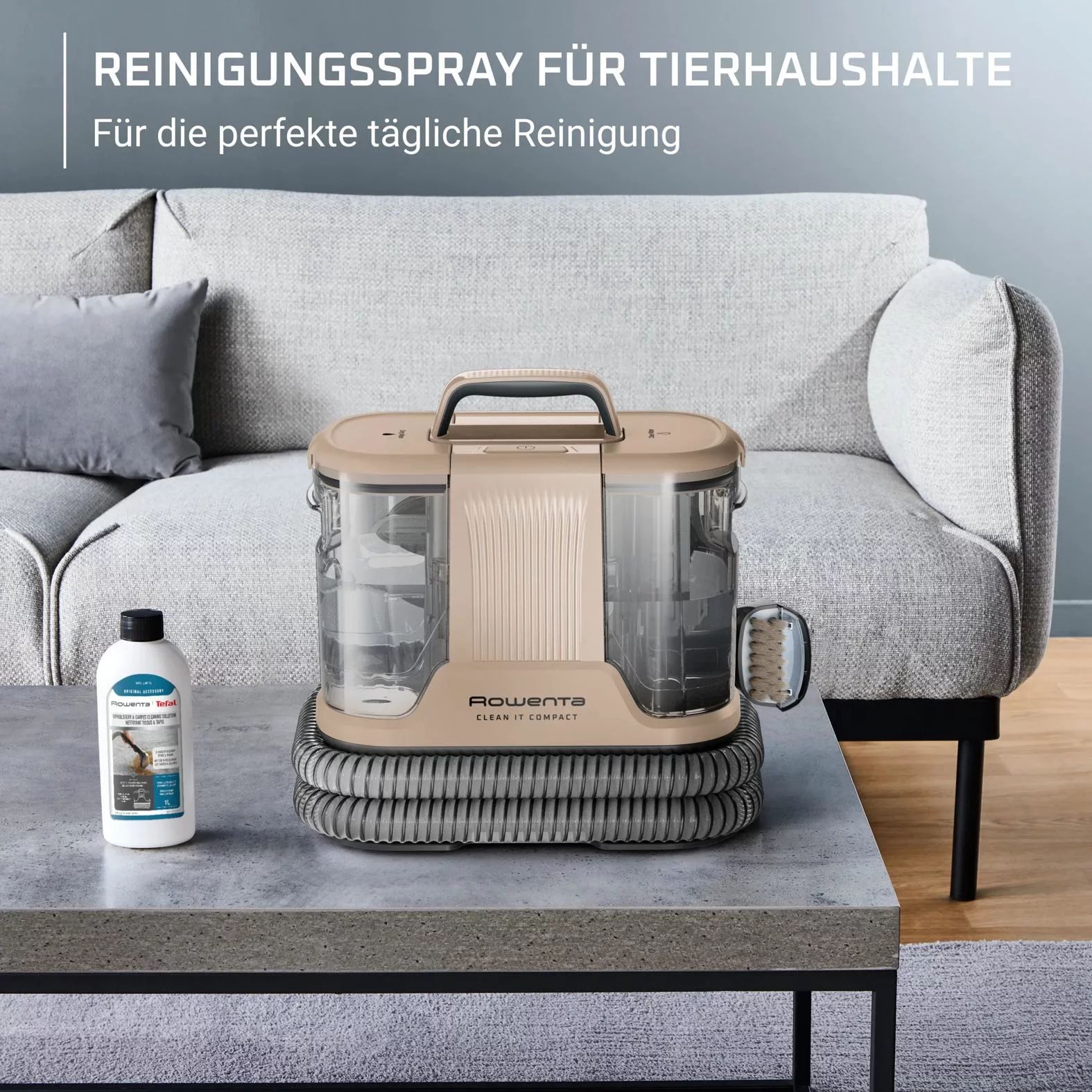 Rowenta IN3010 Fleckenreiniger Clean It Compact - Beige