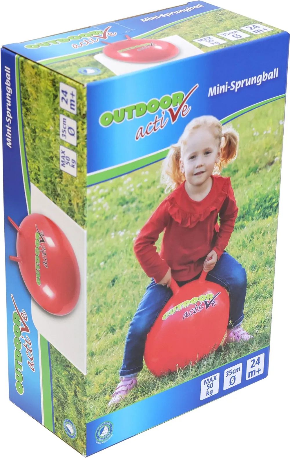 VEDES Großhandel GmbH - Ware OA Sprungball Rot,  #35cm