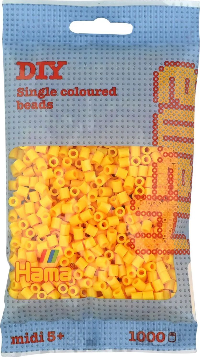 Malte Haaning Plastic A/S HAMA Perlen Gelb 1.000 Stück