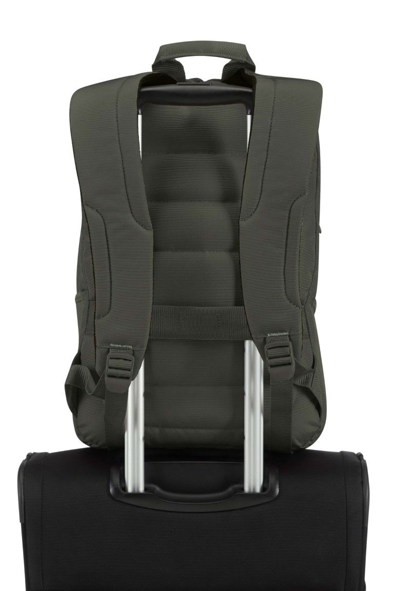 SAMSONITE GUARDIT CLASSY BACKPACK 15.6",gunmetal green