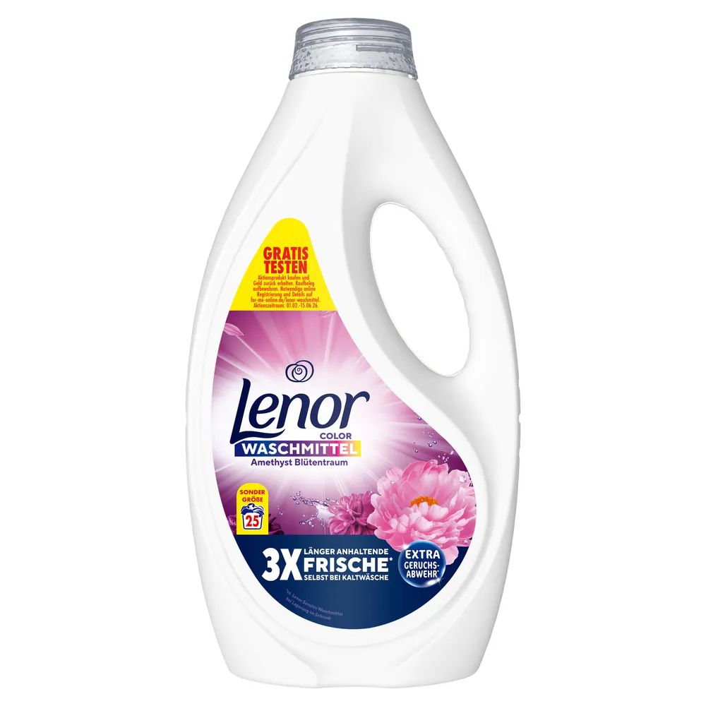 Lenor WM Flüssig Amethyst & Blütentraum 1.125L 