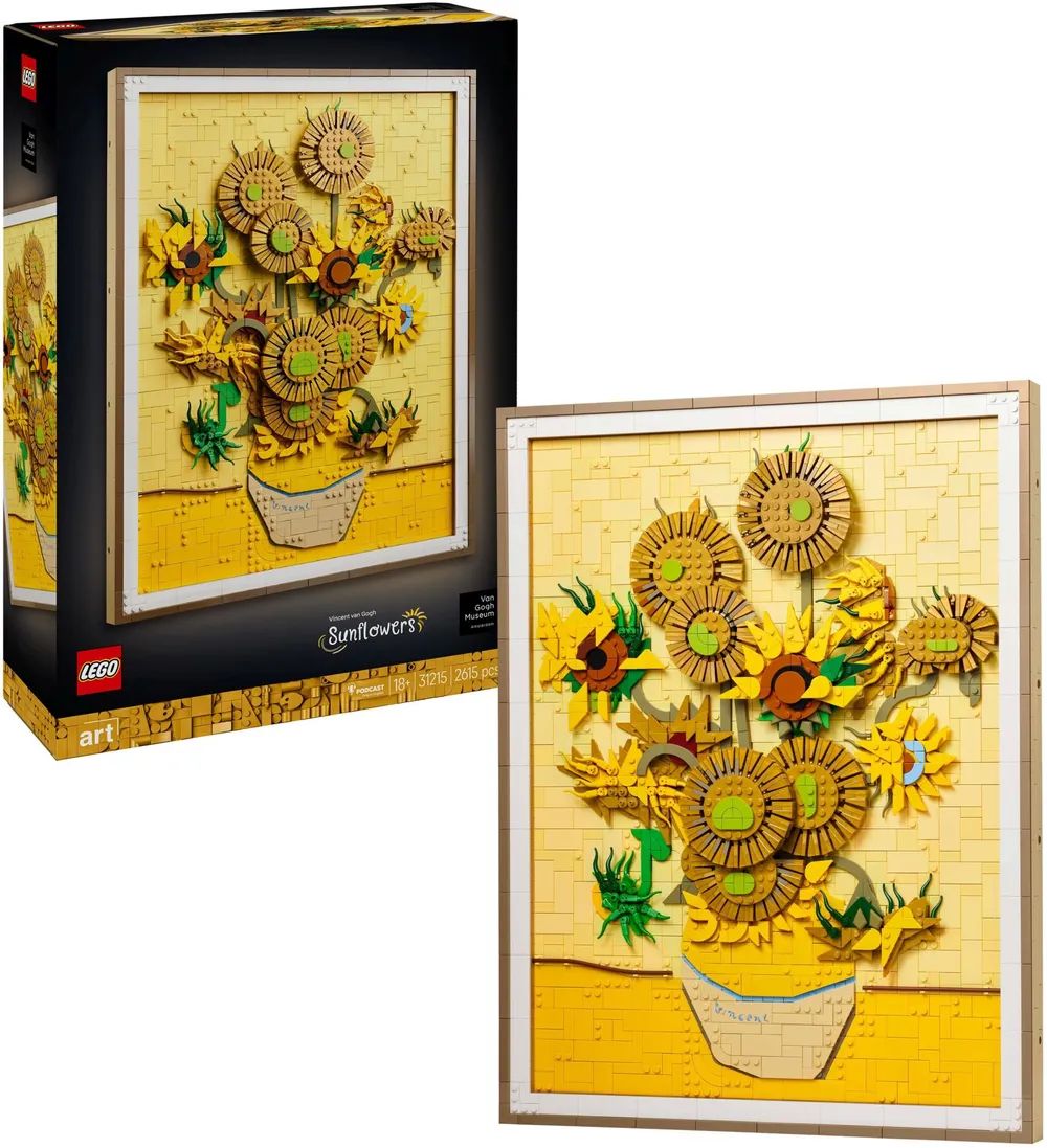 LEGO 31215 Art Vincent van Gogh - Sonnenblumen