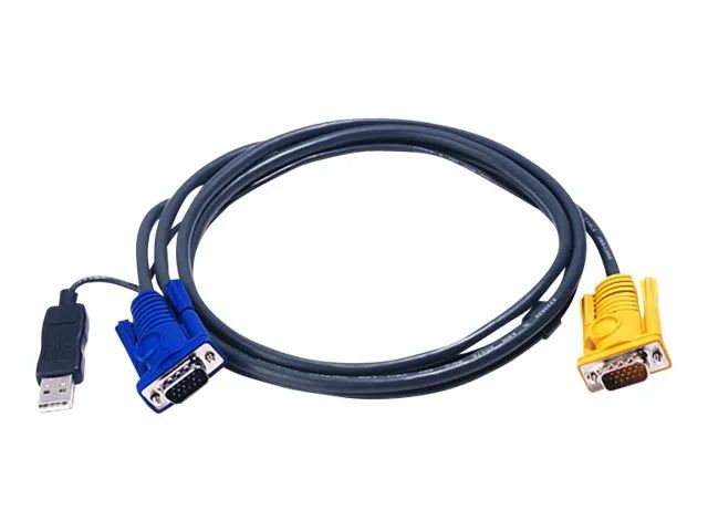 ATEN 2L-5206UP - Video- / USB-Kabel - 15-polig SPHD (M)
