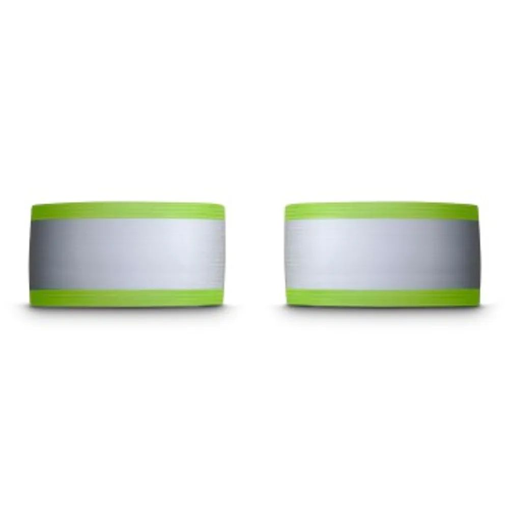 Hama Reflektorband für Fahrradfahren, Joggen, elastisch, 2er-Set