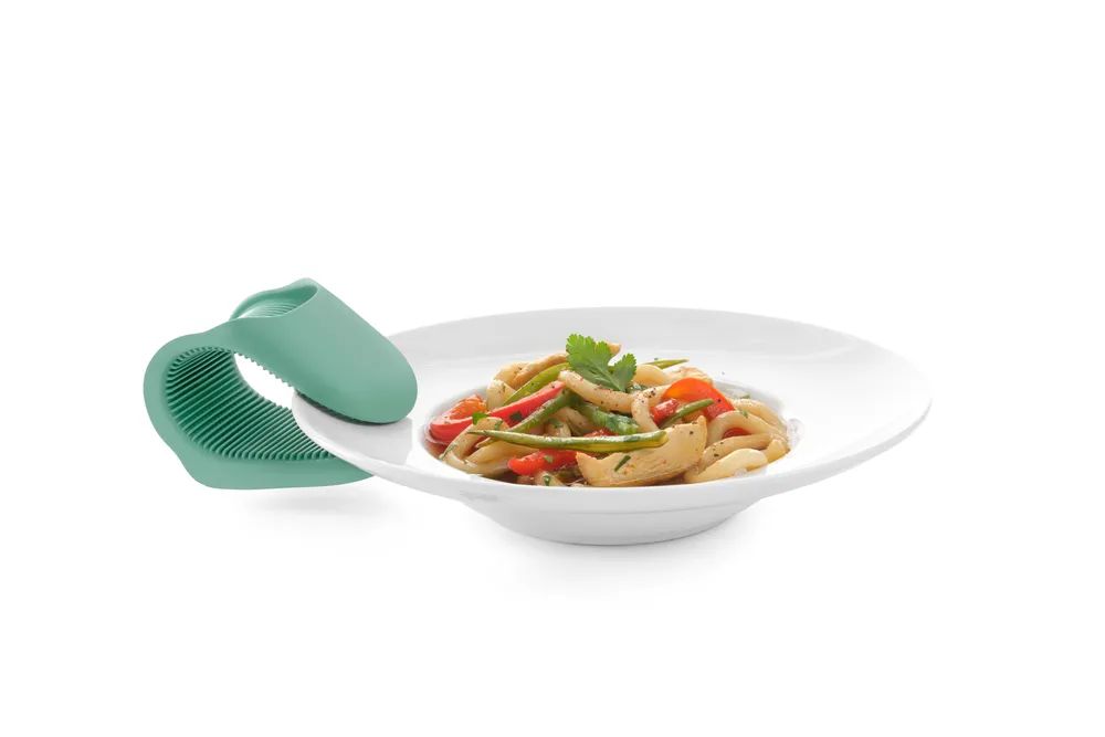 Lékué 2er-Set flexible Mini-Küchenhandschuhe - Green